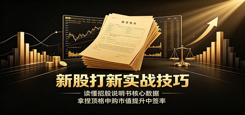 新股打新实战技巧：读懂招股说明书核心数据，拿捏顶格申购市值提升中签率-丁七哥资源站