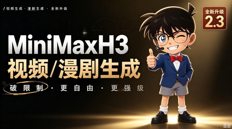 【MiniMaxH3一键懒人整合包】AI视频/漫剧生成工具，支持30_40_50显卡，ComfyUI整合包安装部署！最低8g显存也能跑！-丁七哥资源站