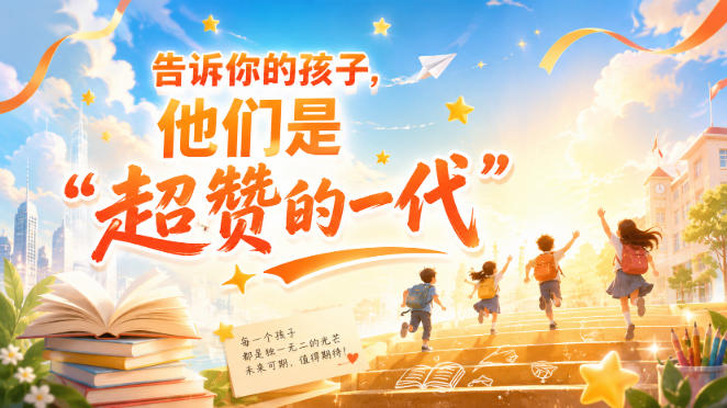 某付费社群专属文章：告诉你的孩子，他们是“超赞的一代”。-丁七哥资源站