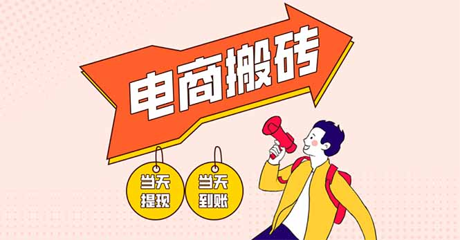 (14310期)电商搬砖项目,单机日收益300+,非常暴力,小白上手就会-丁七哥资源站